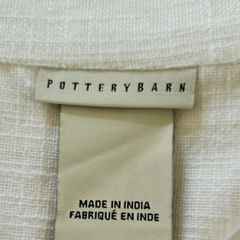 Pottery Barn Foundations Casual Cotton Drape Pole Top 50